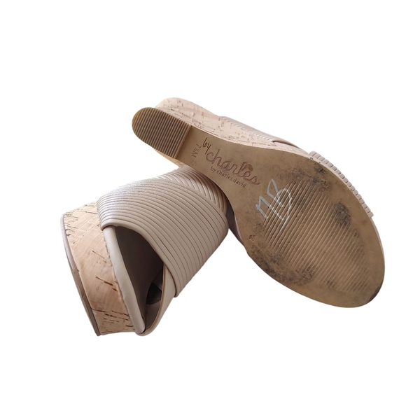 Charles David Linger Platform Wedge Sandals - Picture 5 of 5